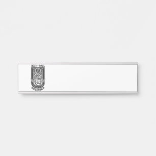 Guitar Rock design Door Sign