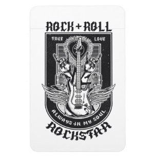 Guitar Rock design Magnet