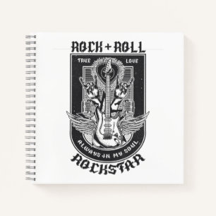 Guitar Rock design Notebook