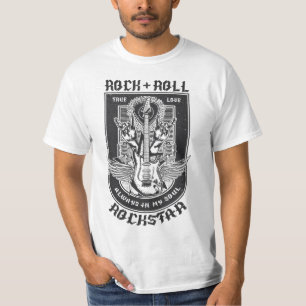 Guitar Rock design T-Shirt