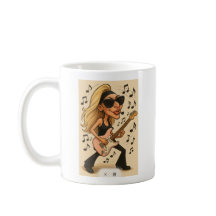 Guitar Rockin Wild Woman