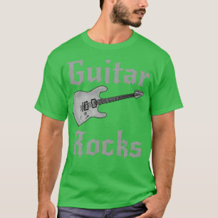 Guitar Rocks Electric Guitarist Goth Heavy Rock Me T-Shirt