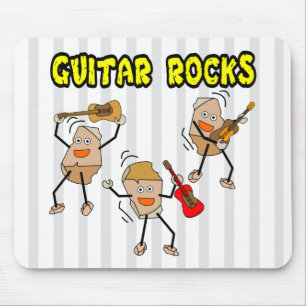 Guitar Rocks Mouse Pad