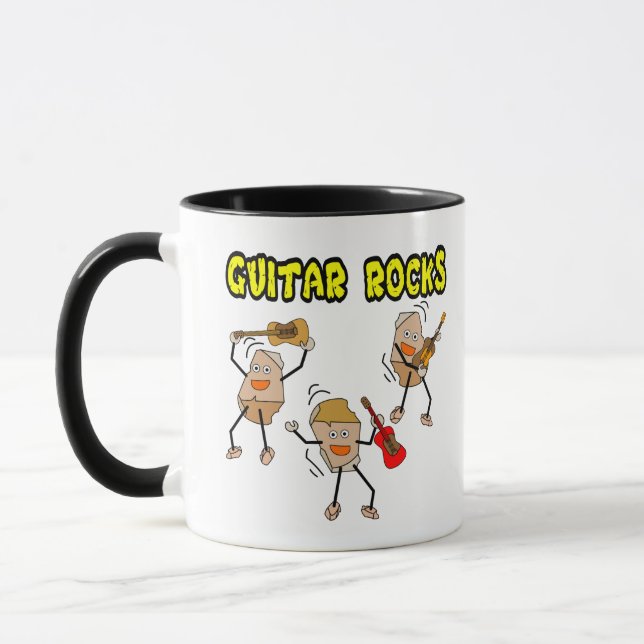 Guitar Rocks Mug (Left)