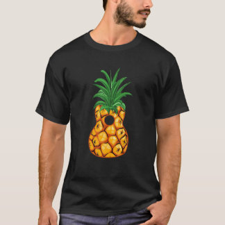 Guitar Shaped Pineapple Funny Halloween Costumes F T-Shirt