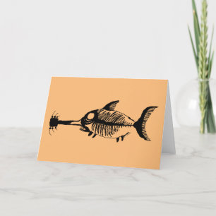 Guitar Shark Fossil Fish Card
