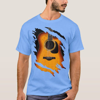 Guitar Shirt Guitar Acoustic Music Shirt Guitarist