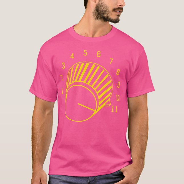 Guitar Shirt Volume Up To 11 (Front)