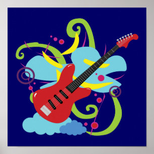 Guitar Solo Dream Poster