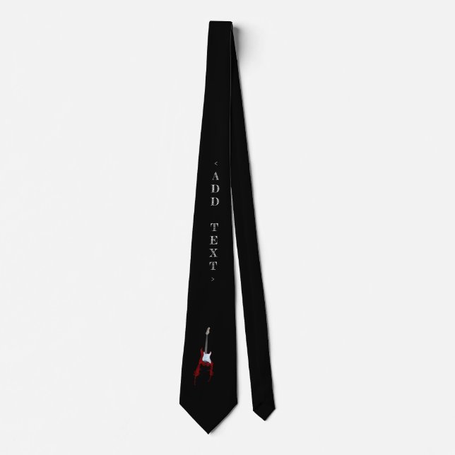 Guitar Splash Tie (Front)