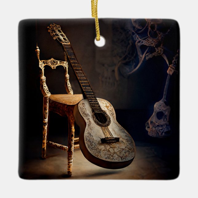 Guitar Spotlight  Ornament  (Front)