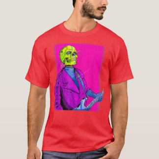 Guitar Stars Skull Men T-Shirt