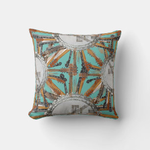 GUITAR STRINGS IN THE SUN CUSHION