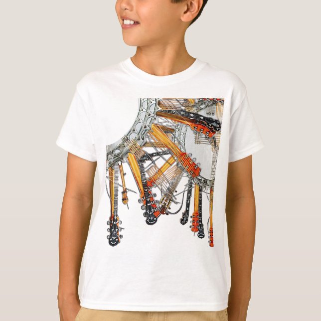 GUITAR STRINGS IN THE SUN T-Shirt (Front)