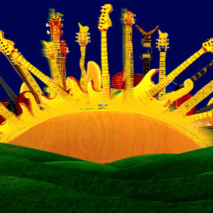 GUITAR STRINGS IN THE SUN TISSUE PAPER