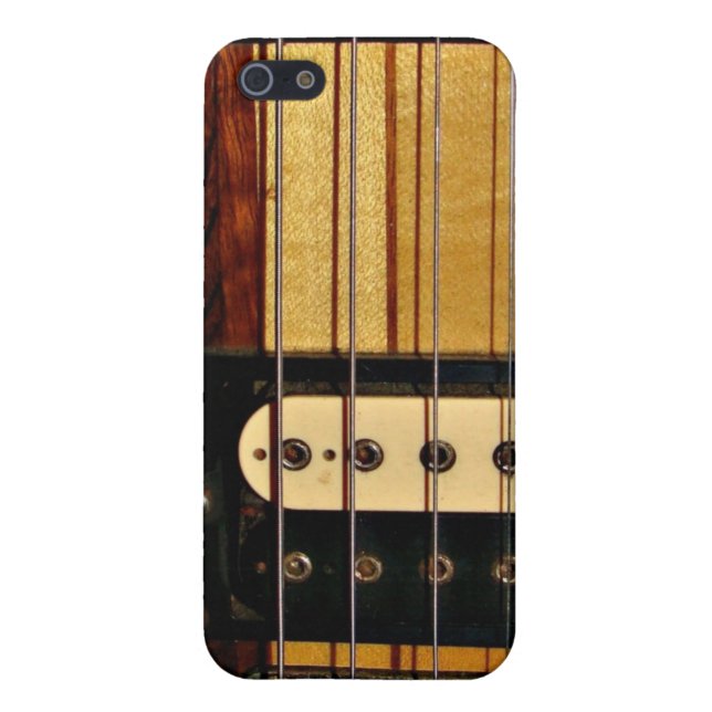 Guitar Strings iPhone Case (Back)