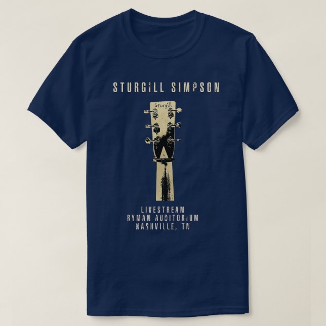 Guitar Sturgill TShirt (Design Front)