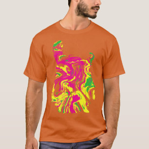 Guitar Swirl psychedelic T-Shirt