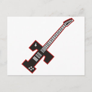 Guitar T Postcard
