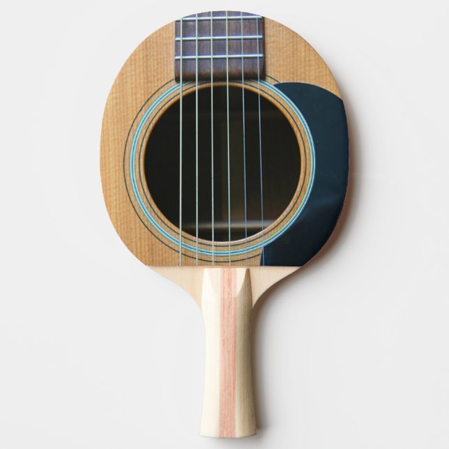 GUITAR THEME PING PONG PADDLE (Front)