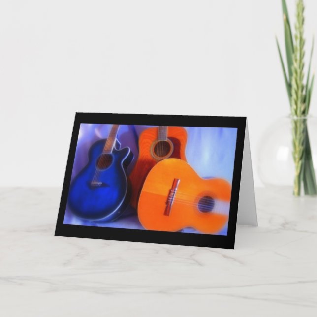 Guitar Trio Card (Front)