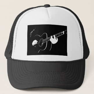 guitar trucker hat