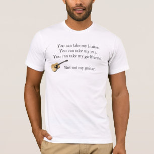 Guitar trumps girlfriend (acoustic) T-Shirt
