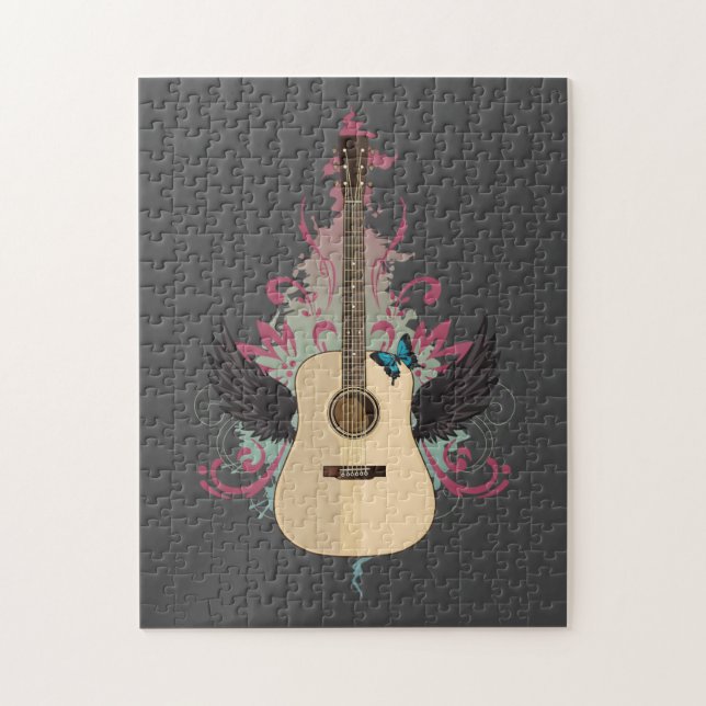 Guitar Vibes Jigsaw Puzzle (Vertical)