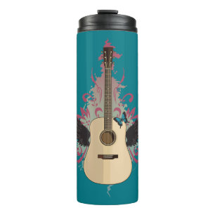 Guitar Vibes Thermal Tumbler