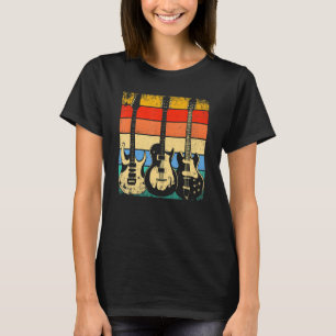 Guitar Vintage for Men Women Dad Love T-Shirt