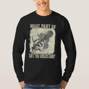 Guitar What Part Of The Chord Don´t You Understand T-Shirt