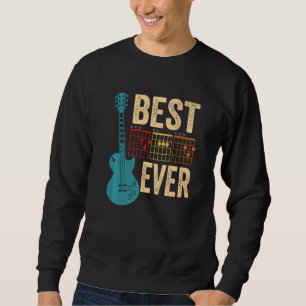 Guitarist Best Dad Ever D A D Chord Guitar Father' Sweatshirt