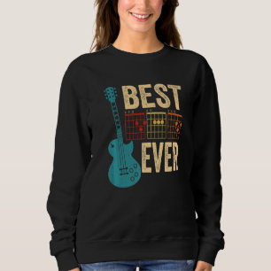 Guitarist Best Dad Ever D A D Chord Guitar Father' Sweatshirt