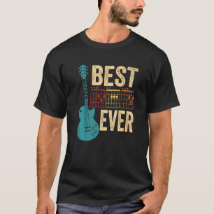 Guitarist Best Dad Ever D A D Chord Guitar Father' T-Shirt