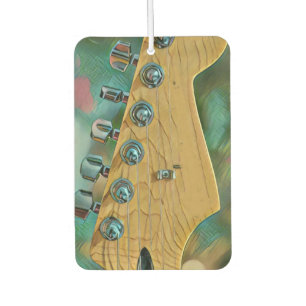 guitarist birthday gift car air freshener