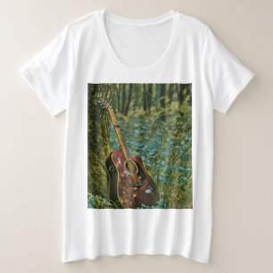 Guitarist birthday gift plus size T-Shirt