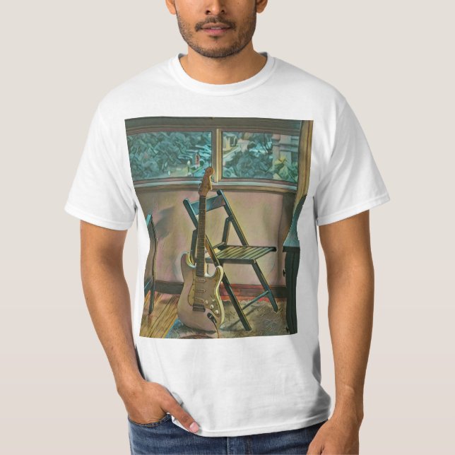 guitarist birthday gift T-Shirt (Front)