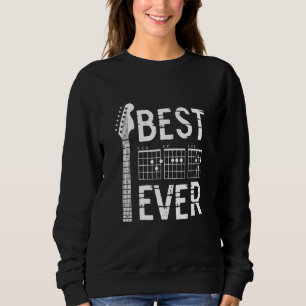 Guitarist Father Best Dad Ever D A D Chord Gifts G Sweatshirt