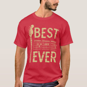 Guitarist Father Best Dad Ever D A D Chord Gifts G T-Shirt