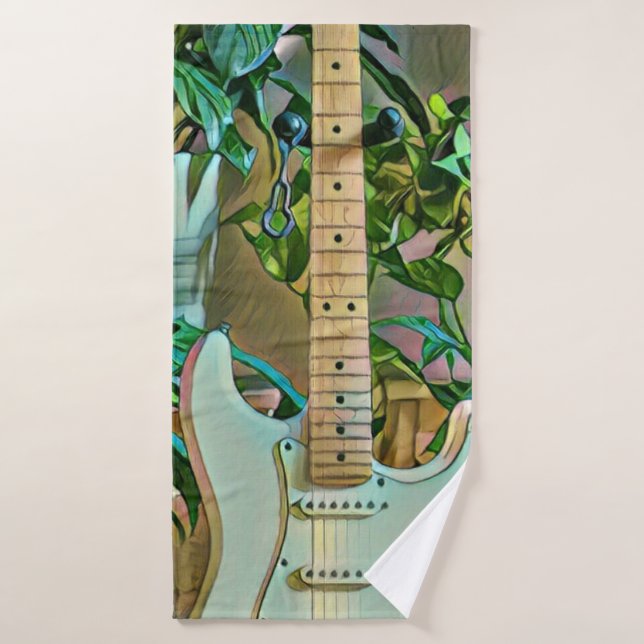 Guitarist gifts bath towel set (Bath Towel)