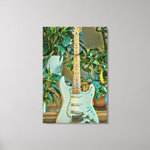 Guitarist gifts canvas print