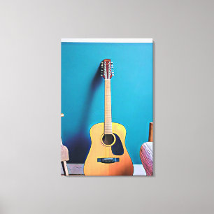 Guitarist gifts canvas print