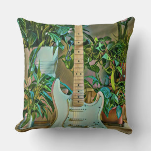 Guitarist gifts cushion