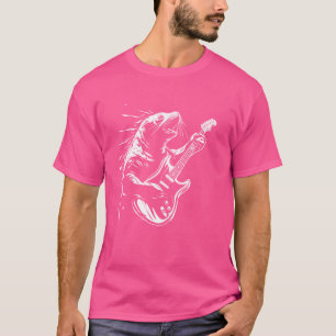 Guitarist Guitar - Guitar Player Sea Lion Dad Mum T-Shirt