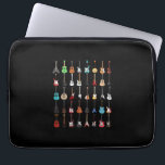 Guitarist Guitar Musical Instrument Rock and Roll Laptop Sleeve<br><div class="desc">Guitarist Guitar Musical Instrument Rock and Roll</div>