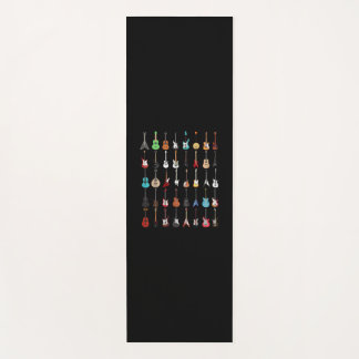 Guitarist Guitar Musical Instrument Rock and Roll Yoga Mat