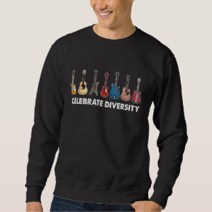 Guitarist Guitar Tee Celebrate Diversity