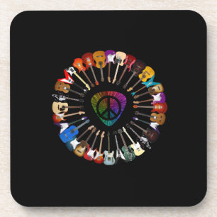 Guitarist Guitar Variety Birthday Coaster