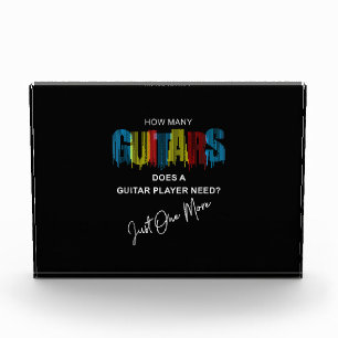 Guitarist How Many Guitars Does Birthday Photo Block