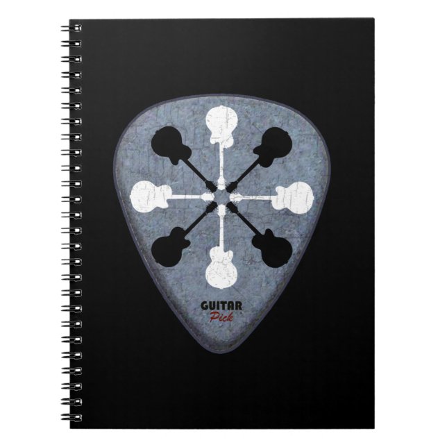guitarist ideas spiral notebook (Front)